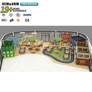 Mật độ cao bọt trẻ em trong nhà Thiết bị sân chơi mềm trẻ em tưởng tượng chơi với bề mặt chống trượt cho các trung tâm chăm sóc ban ngày - Product Image 1