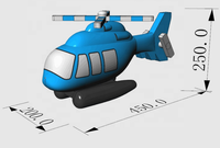 Modèle d'avion gonflable fort personnalisé géant décoratif extérieur à vendre