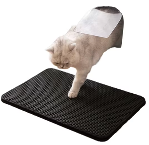Großhandel Bodenschutz Katzenbett mit Katzenstreu-Auffangmatte Wasserdichte Unterseite Einfache Reinigung - Product Image 4
