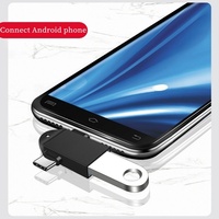 Nouvel adaptateur OTG convertisseur multifonctionnel 2 en 1 adaptateur Micro USB Type C vers USB3.0 pour téléphone tablette