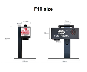 เครื่องแกะสลักไฟเบอร์เลเซอร์ Yeelaser F10 กำลัง 10 วัตต์ เครื่องทำเครื่องหมายด้วยเลเซอร์สำหรับอุตสาหกรรมเครื่องประดับ สำหรับสร้อยคอ กำไลข้อมือ และแหวน - Product Image 3