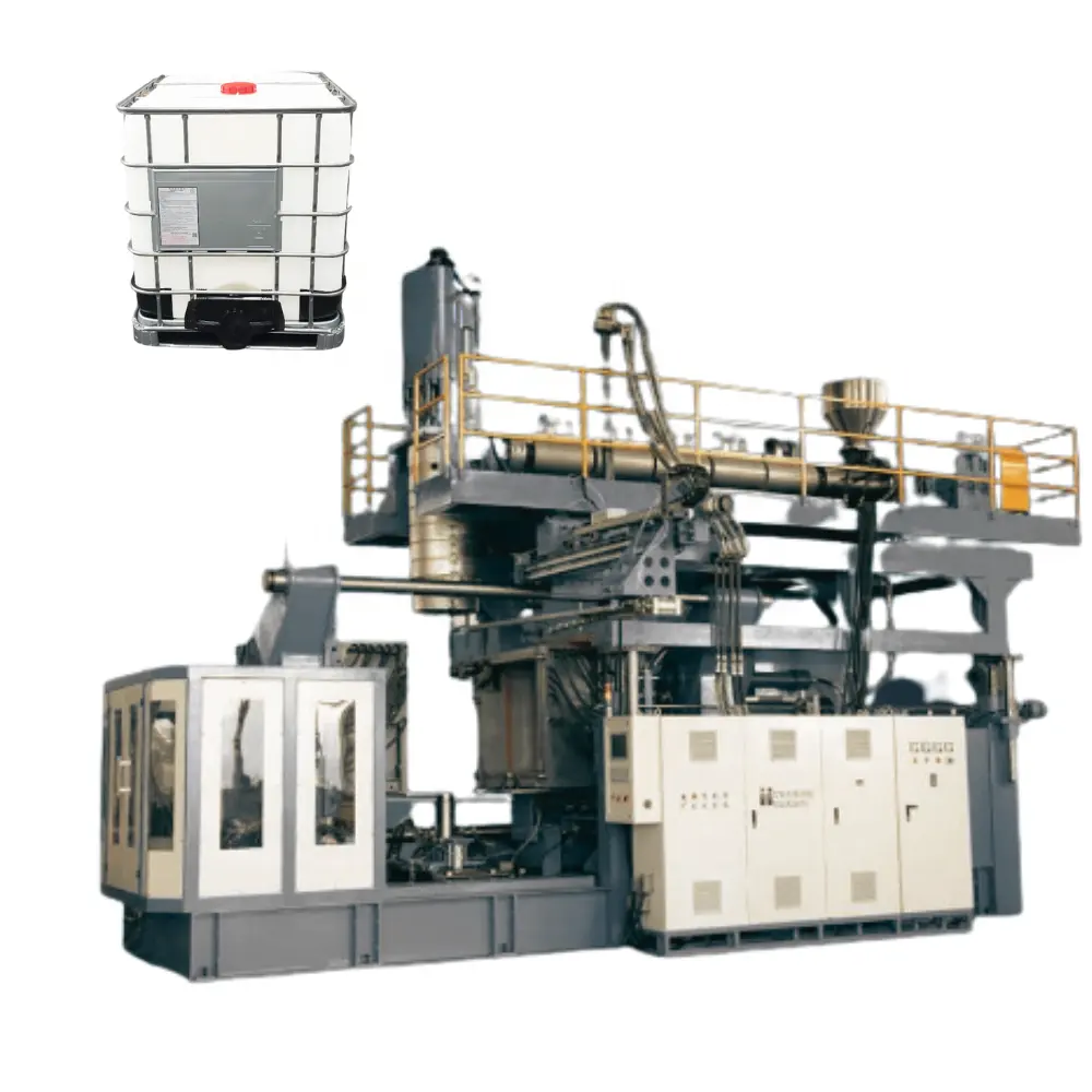 Machine de fabrication de réservoirs IBC 1000 litres 3 couches Grande machine de moulage par soufflage de conteneurs IBC en HDPE