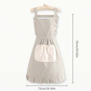 Adjustable Waterdrop Resistant Custom Made <b>Aprons</b> with 2 Pockets Ideal for Chef & BBQ Custom Kitchen Wear - Product Image 4