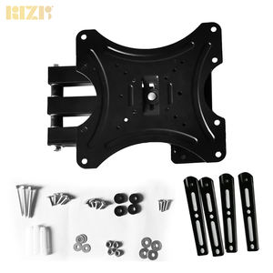 Support mural universel à <span class=keywords><strong>bras</strong></span> articulé pour téléviseurs de 10 à 55 pouces, support <span class=keywords><strong>TV</strong></span> à mouvement complet, mobilier de maison, noir, pour téléviseurs LCD/LED - Product Image 2