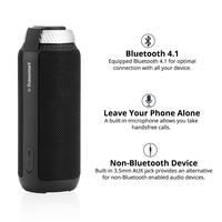 Tronsmart eleman T6 25W taşınabilir kablosuz hoparlör 360 derece Stereo ses ve dahili mikrofon hoparlörler güç amplifikatörü