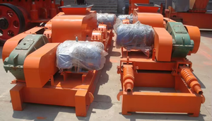 Weltweit beliebteste ZHONGDE SPS-gesteuerte Feinsandherstellungsanlage Quarz-Gesteinsbrecher Doppelwalzenbrecher mit max. 40 t/h Kapazität - Product Image 2