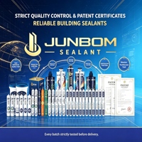 JUNBOM Mastic silicone neutre pour fenêtres et portes, joint d'étanchéité flexible pour bâtiment, fabricant direct usine 82002