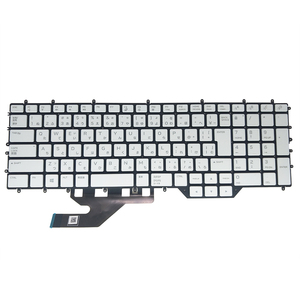 Bàn phím backlit cho <span class=keywords><strong>Dell</strong></span> Alienware M17 R2 JP Japanese chơi game Bàn phím ánh sáng màu đen trên bán 0g7kd8 0jrfm9 dfh00 NSK qhbbc qh1501 - Product Image 5