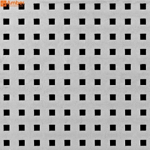 แผ่นโลหะสแตนเลสแบบเจาะรูทรงสี่เหลี่ยม ระบายอากาศได้ดี ทนทาน สำหรับป้องกันเครื่องจักรและตู้อุปกรณ์ - Product Image 5