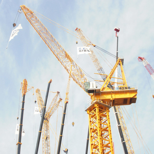 8T Turmdrehkran <span class=keywords><strong>QTZ100</strong></span> mit 120m Hubhöhe für Bauarbeiten Hohe Effizienz - Product Image 5