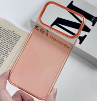 Nouvelle coque de téléphone portable antichoc en PC rigide avec motif à pois transparents, couleur bleue pour iPhone 18/18 Pro/18 Pro Max