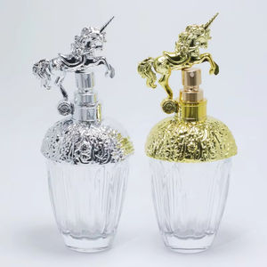 Wholesale Luxury Ladies Perfume <b>Bottle</b> Fragrance Unique Shape 50ml 80ml Glass Perfume <b>Bottles</b> - Product Image 2
