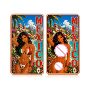 8 Estilos de Bikini con Bandera Nacional, Barra de Cobre .999, Recuerdo Turístico de Paisajes de EE. UU., Francia, Japón, <span class=keywords><strong>Brasil</strong></span>, Set de Lingotes - Product Image 2