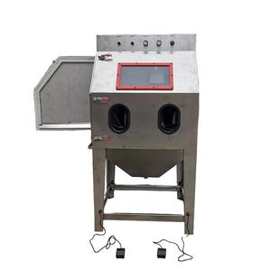 ETRUST SNC-9060W Manual Wet <b>Sandblaster</b> Dust-free Cabinet Pump Motor Wheel Refurbishment Burnishing Engine Block Cleaning - Product Image 1