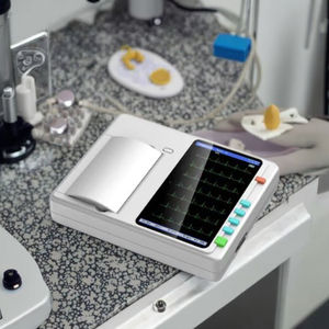 JZ-TEC601 휴대용 전자 휴대용 <span class=keywords><strong>ECG</strong></span> 기계 12 리드 <span class=keywords><strong>6</strong></span> 채널 EKG 장치 수의학 모니터링 장치 - Product Image 5