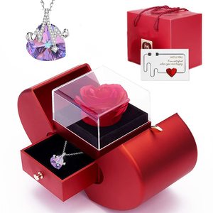 Le nuove idee di prodotto 2024 al meglio la collana di memoria placcata in oro rosa con I <span class=keywords><strong>prodotti</strong></span> di tendenza 2024 rosa personalizzano le idee regalo - Product Image 2