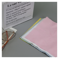 Logo personnalisé chiffon de nettoyage en microfibre marque privée de haute qualité essuyage lunettes de soleil produit d'entretien