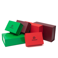 Kraft brun recyclé Artcard boîte-cadeau en carton de luxe emballage de commerce électronique bijoux personnalisés boîte en papier de bonbons feuille spécifications