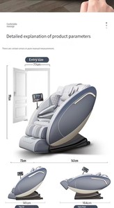 Hochwertiger elektrischer Ganzkörper-<span class=keywords><strong>Massage</strong></span> stuhl für zu Hause Bequem und leistungs stark-Direkt verkauf ab Werk - Product Image 3