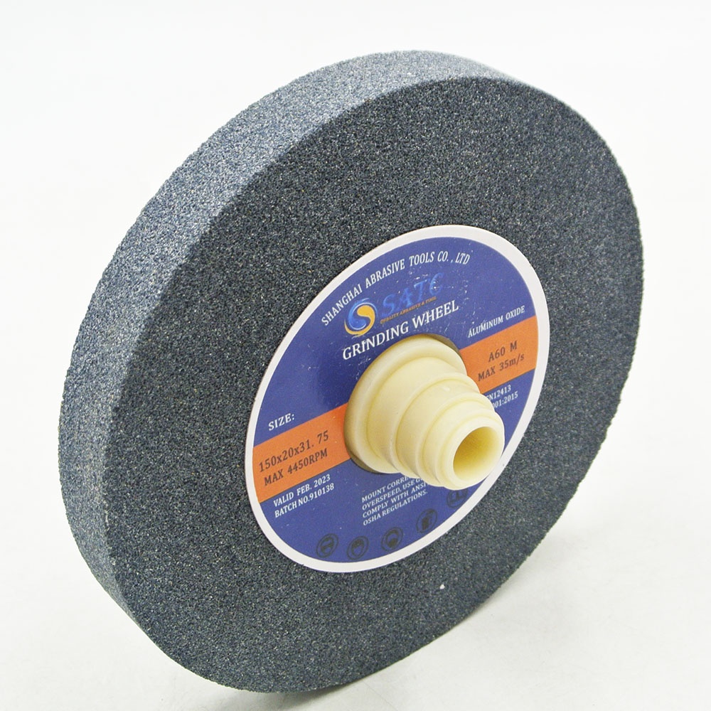 MPA одобренный абразивный инструмент прямые шлифовальные с алюминиевой выдвижной ручкой, сумка на оксид алюмината для 6 дюймовый настольный шлифовальный станок