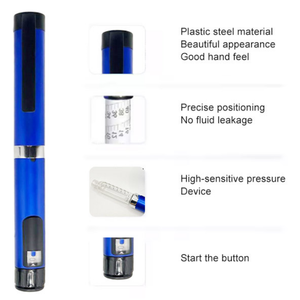 <span class=keywords><strong>Stylo</strong></span> à <span class=keywords><strong>insuline</strong></span> réutilisable V3 à <span class=keywords><strong>prix</strong></span> d'usine, kit de <span class=keywords><strong>stylo</strong></span> d'injection réutilisable en métal V3 - Product Image 4