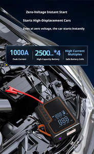 Démarreur multifonction 4-en-1 avec pompe à air, meilleure qualité, 1000A, <span class=keywords><strong>booster</strong></span> de batterie automobile chinois avec gonfleur de pneus - Product Image 6