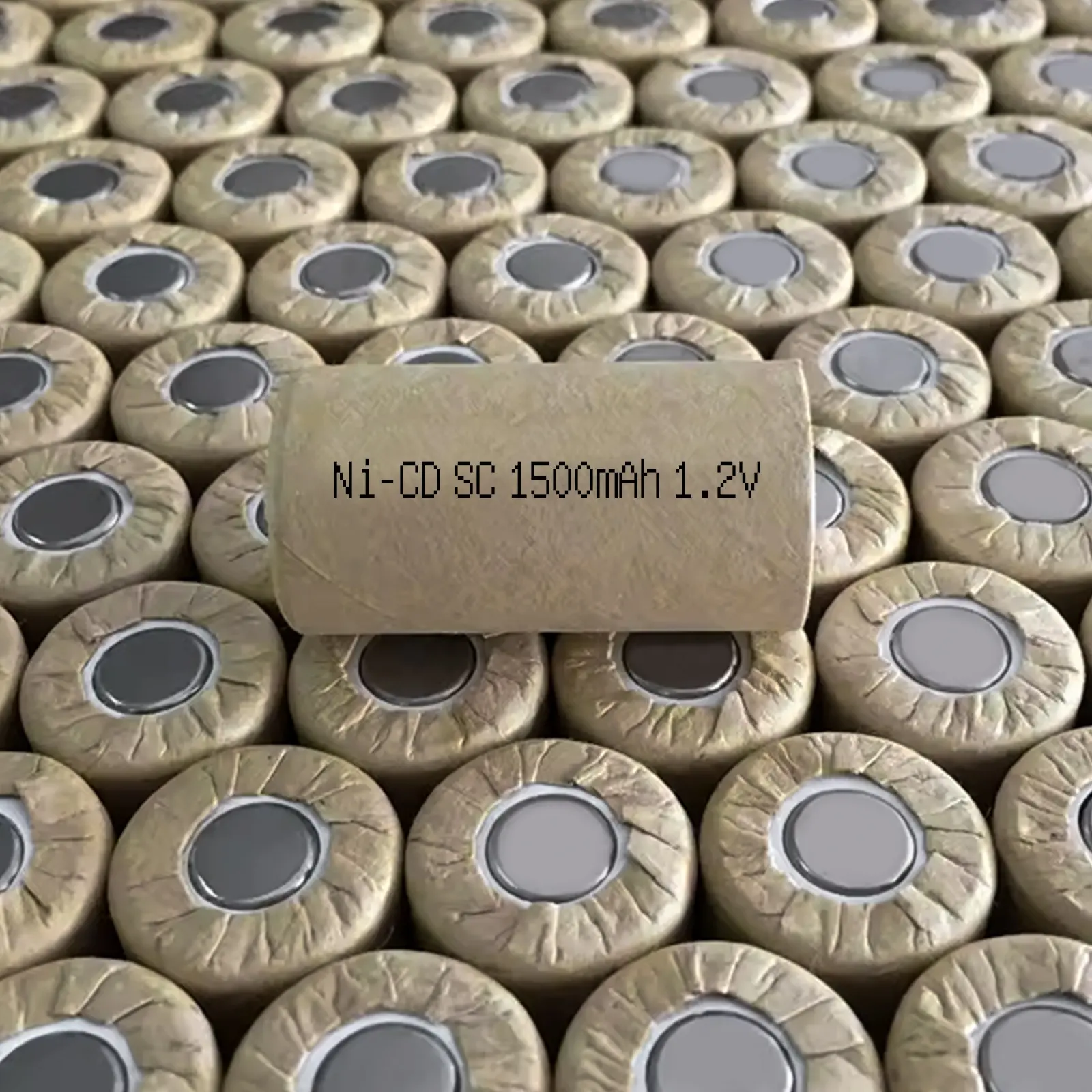 JINTION ni-cd Sub C 1500mAh 1.2V SC sel baterai isi ulang untuk alat listrik baterai nikel kadmium baterai ni-cd