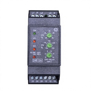 Compteur de puissance numérique triphasé GIC MG73BF série 500, précision 2%, protection contre les pertes naturelles, relais de surveillance de tension, fabriqué à Delhi - Product Image 1