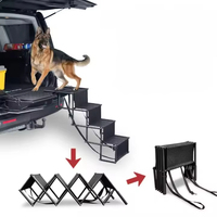 Vente en gros d'accessoires pour animaux de compagnie pour l'extérieur, échelle d'escalade pour chiens et chats, rampe pliable, escalier pour animaux de compagnie