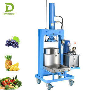 เครื่องกดน้ำผึ้งไฟฟ้าไฮดรอลิก 169 ลิตร / เครื่องกดผลไม้ ตะกร้าสแตนเลส 304 เครื่องสกัดน้ำผลไม้อุตสาหกรรม - Product Image 2