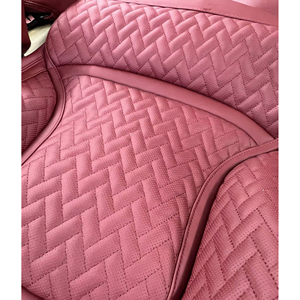 <span class=keywords><strong>Fundas</strong></span> de Asiento de Coche Personalizadas de Piel Sintética y Cuero para 5 Plazas para Volkswagen Golf <span class=keywords><strong>VW</strong></span> Golf Caddy Passat B8 Transporter <span class=keywords><strong>T5</strong></span> Polo T4 - Product Image 3