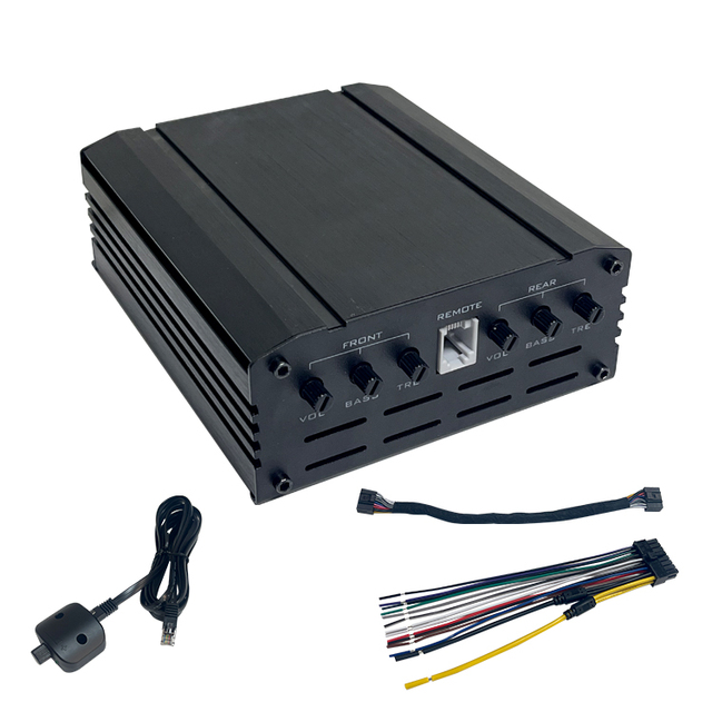 New 4-Channel Class D Car Audio Amplifier Processor DSP Car Amplifier For Android Car Radio