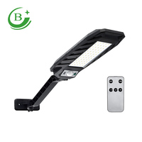 Applique murale extérieure solaire 60 LED avec détecteur de mouvement PIR IP65 Applique murale solaire de jardin