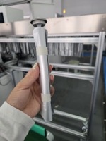 Machine pneumatique automatique à économie d'énergie pour l'ensachage et le roulage de sachets BOV, pour l'emballage alimentaire et aérosol, à haute productivité