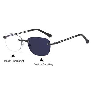 Nouvelles <span class=keywords><strong>lunettes</strong></span> photochromiques anti-lumière bleue pour femmes et hommes, sans monture, HD UV400, <span class=keywords><strong>lunettes</strong></span> <span class=keywords><strong>de</strong></span> <span class=keywords><strong>soleil</strong></span> - Product Image 3