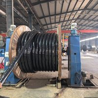 Câble d'alimentation en cuivre isolé XLPE et gainé PVC YJV 0,6/1KV pour l'exploitation minière, l'industrie et la construction - Fil électrique basse tension