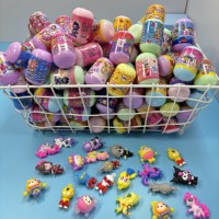 Capsules en plastique sans BPA MAGIC AMUSEMENT 75 mm pour distributeur automatique de figurines à assembler, vente en gros d'usine, originales