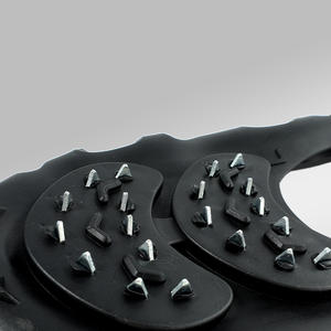 ที่ครอบรองเท้ากันลื่น 30 ฟัน ทำจากยางซิลิโคน ป้องกันการลื่นบนหิมะและน้ำแข็ง เหมาะสำหรับการปีนเขาและเดินป่าในฤดูหนาว - Product Image 5