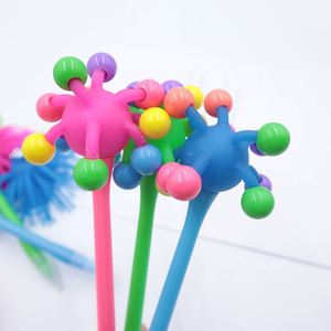 Creative Stationery Decompression Hairball Handwritten Plastic <b>Ballpoint</b> <b>Pen</b> Cute Super Cute Monster <b>Ballpoint</b> <b>Pen</b> - Product Image 5