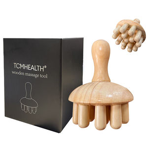 Masajeador de Madera <span class=keywords><strong>con</strong></span> <span class=keywords><strong>Rodillo</strong></span>, <span class=keywords><strong>Copa</strong></span> de Masaje <span class=keywords><strong>Sueca</strong></span> <span class=keywords><strong>con</strong></span> Forma de Hongo, Herramientas para Esculpir el Cuerpo - Product Image 2