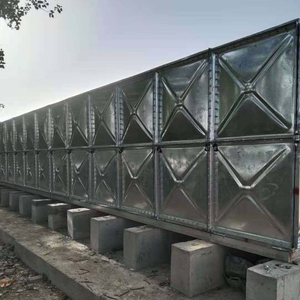 Réservoir d'eau galvanisé isolé de capacité 500L 304 conception ignifuge carrée en acier inoxydable 220V matériau épaissi de tension - Product Image 5