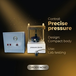 Probador de Abrasión Digital Taber, Máquina de Prueba de Abrasión de Laboratorio, Probador de Impacto, Probador de Abrasión de Botellas Rotatorias con Emulsionante - Product Image 5