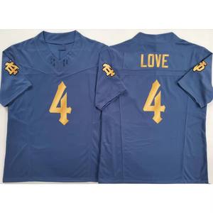 カレッジ刺繍アメリカンフットボールジャージー4 Love 13 Leonard Jersey Limitedアメリカンフットボールユニフォーム - Product Image 4