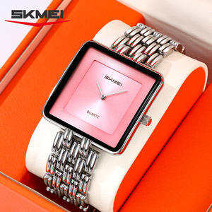 Relojes de Mujer de Diseño Minimalista, Marca Privada OEM, Resistentes al Agua, Movimiento Japonés, Diseño Simple, Esfera Cuadrada, Reloj de Cuarzo - Product Image 1