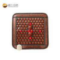 Coussin de massage chauffant électrique à photons Jiwan Lejia en Germanium et Tourmaline, personnalisable, pour le bien-être (vente en gros)
