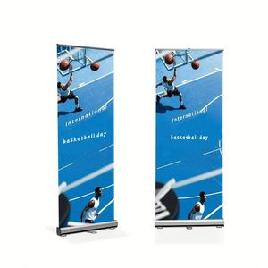 Customizable Waterproof Durable Bright Color Fan Cheer Easy Install Roll-up <b>Banner</b> for Football Match Event - Product Image 5
