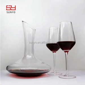 Set Decanter da Vino in Vetro Cristallo Tradizionale Artigianale Personalizzato da Fornitore e Produttore Professionale Cinese - Product Image 4