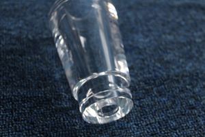 독특한 석영 플레이트 패턴의 고온 및 부식 방지 석영 튜브 두꺼운 유리 원통형 몸체 - Product Image 3