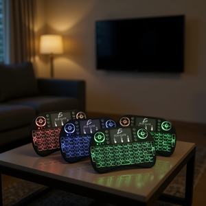 Télécommande intelligente avec clavier QWERTY Bluetooth Contrôleur TV universel EGTMA TC.09.Px5 Affichage couleur Matériel plastique 2.0-2 - Product Image 2