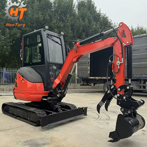 Livraison gratuite Sonca EPA CE Micro-excavatrice, mini-excavatrice agricole, excavatrice hydraulique pour ferme et jardin, excavatrice compacte de 2 tonnes - Product Image 3